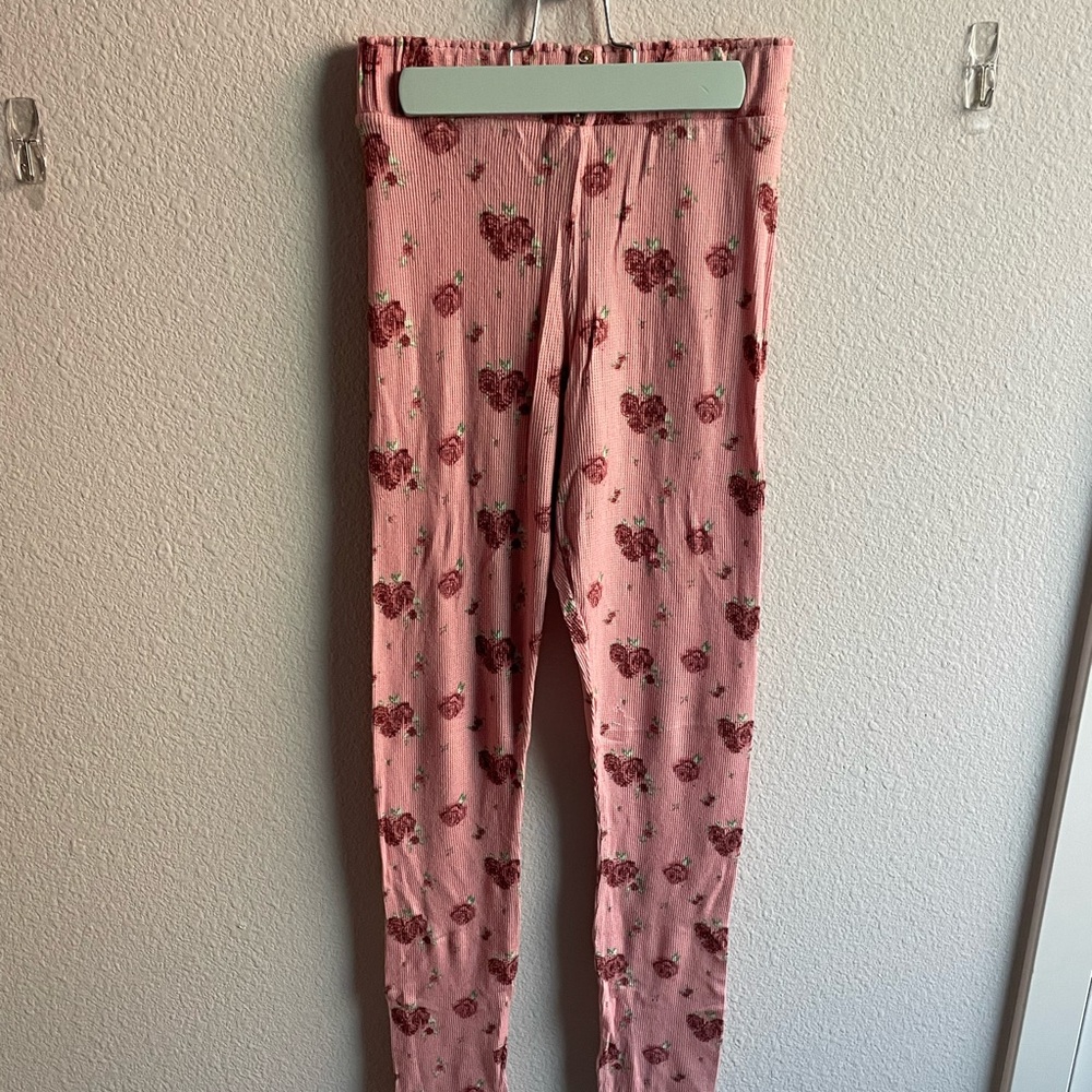 Free People Soft Cotton Leggings/PJ Bottoms